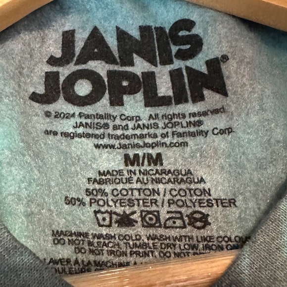 NWOT JANIS JOPLIN Tie Dye Graphic Sweatshirt - Picture 2 of 6